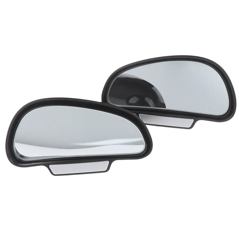 

Car Mirror 360 Degree Adjustable Wide Angle Side Rear Mirror Blind Spot Snap Way