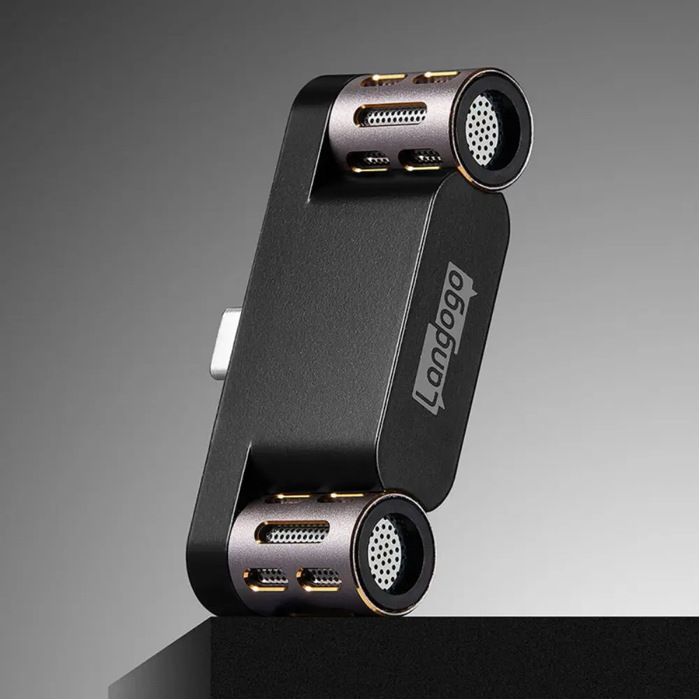 Маленький мини-микрофон для записи аудио и видео подключи и работай для мобильных телефонов Android iPhone прямая трансляция Youtube Vlog музыкальный рекордер