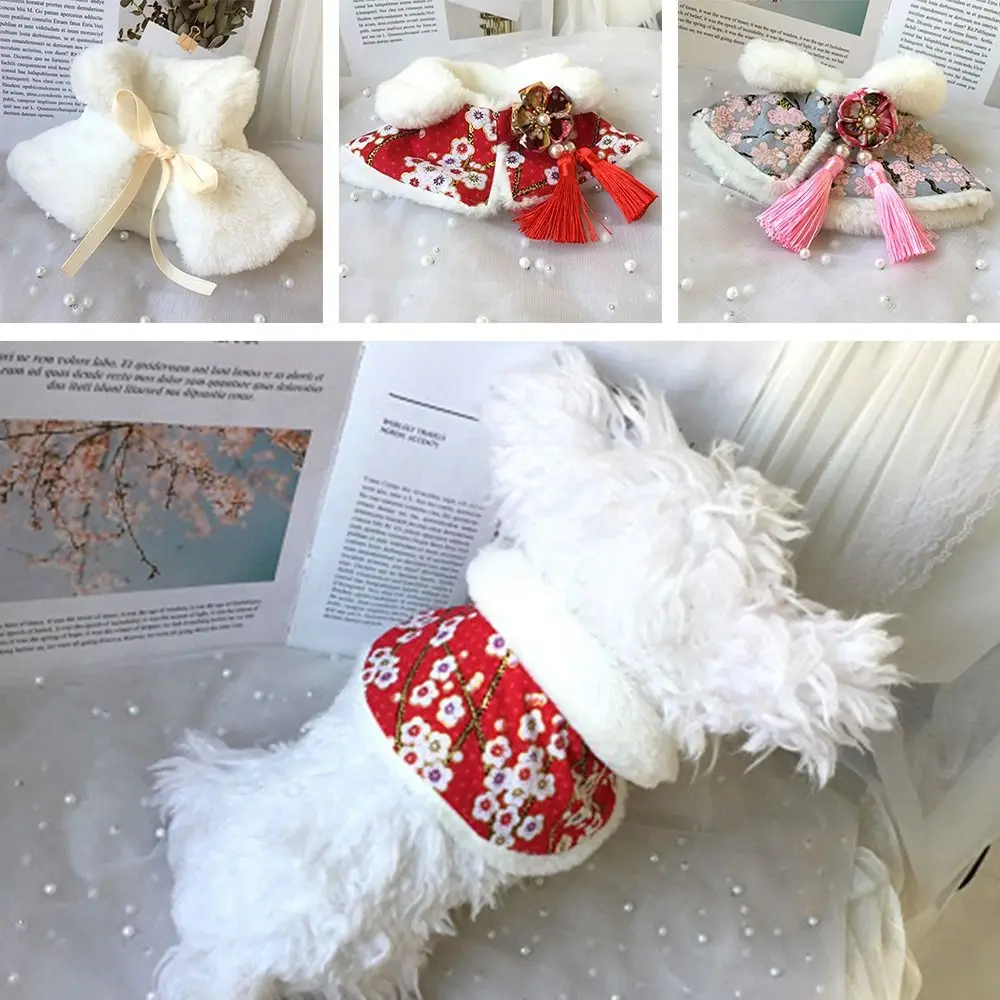 

Pet Scarf Accessories Dog saliva towel Cat Necklace Puppy String Bib Pet plush shawl Pet Collar Dog Neckerchief