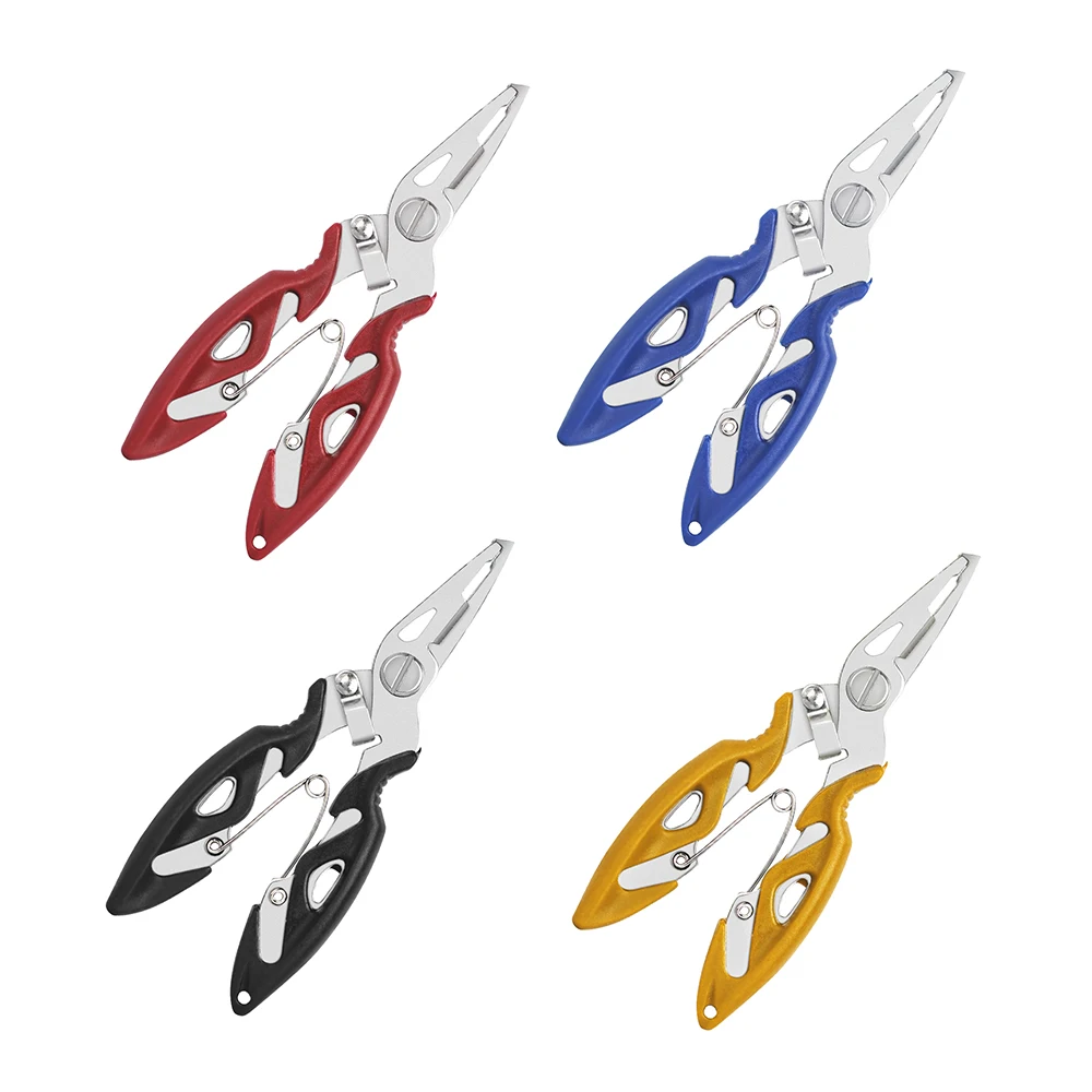 

Fishing Plier Scissor Braid Line Lure Cutter Hook Remover etc. Fishing Tackle Tool Cutting Fish Use Tongs Multifunction Scissors
