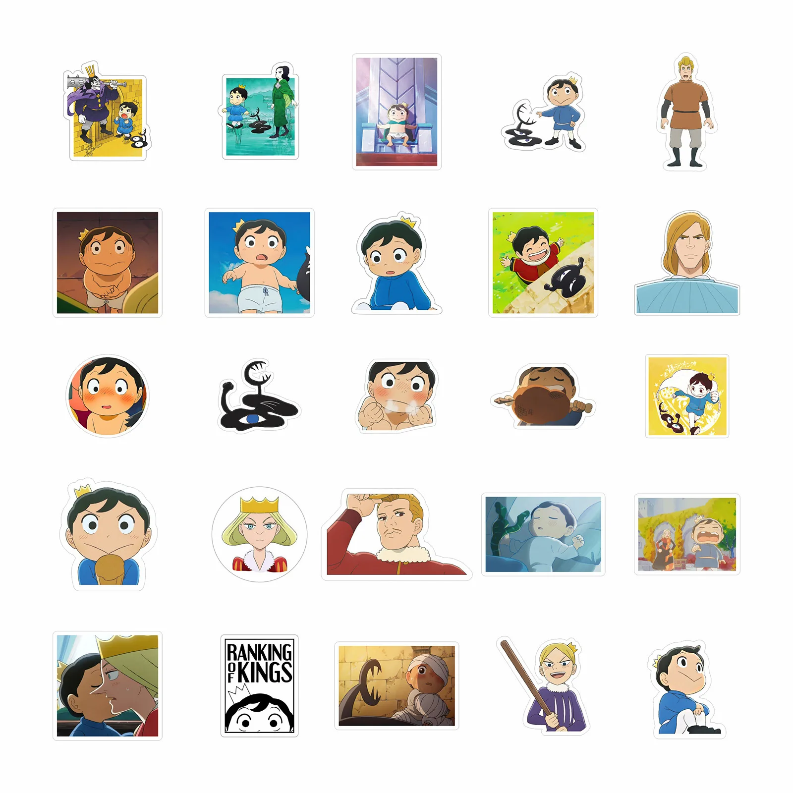 10/30/50 шт. наклейки Рейтинг королей забавные мультяшные карикатурные для багажа
