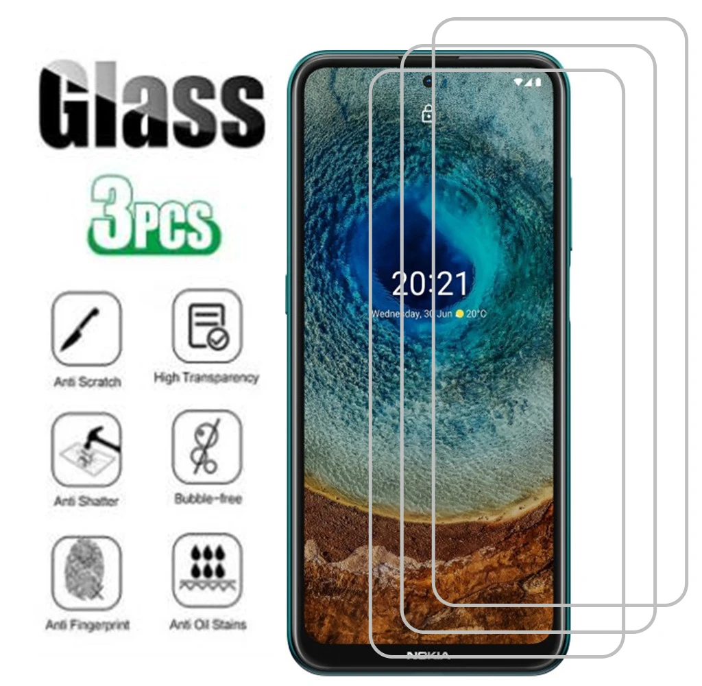 

3 шт., защитная пленка для Nokia 5,4 X10 X20 G20 G10 1,4 5,3 3,4 2,4 2,3 1,3 7,2, закаленное стекло, Защитная пленка для телефона