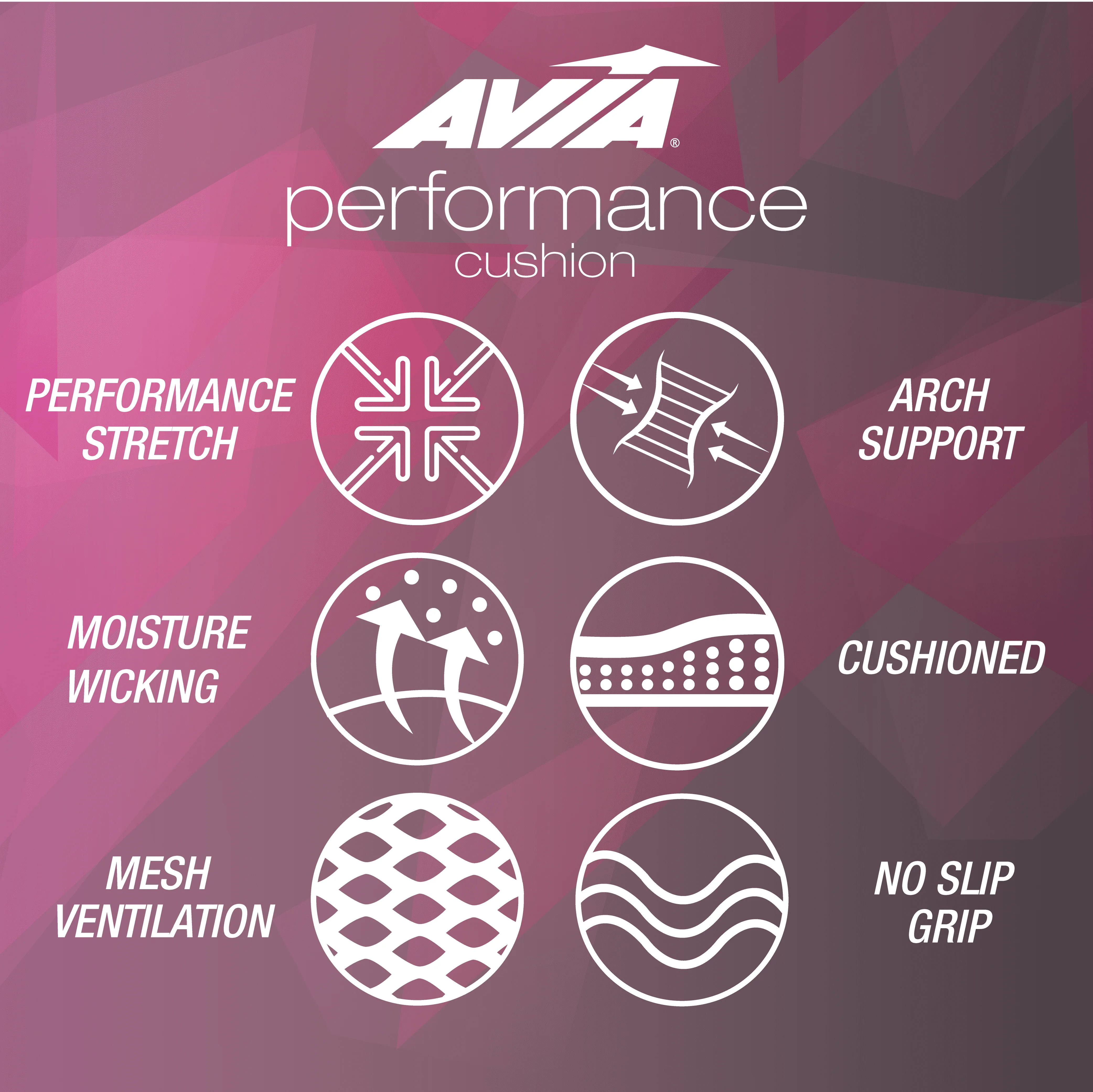 Women's Performance Cushioned Low Cut Socks, 10-Pack