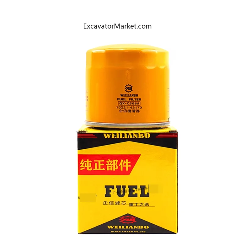 Дизельный фильтр для Kubota 15-3 17 элемент воздушного фильтра запчасти экскаватора с