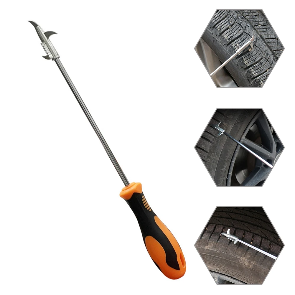 

Car Wheel Tire Stone Cleaner Groove Broken Remover Tire Cleaning Hook Tool Auto Tyre Repair Tools Car Accessories
