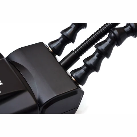 Вспышка для камеры K808, гибкая светодиодная вспышка для макросъемки с двойной вспышкой, универсальная вспышка для DSLR, Canon, Sony, Nikon