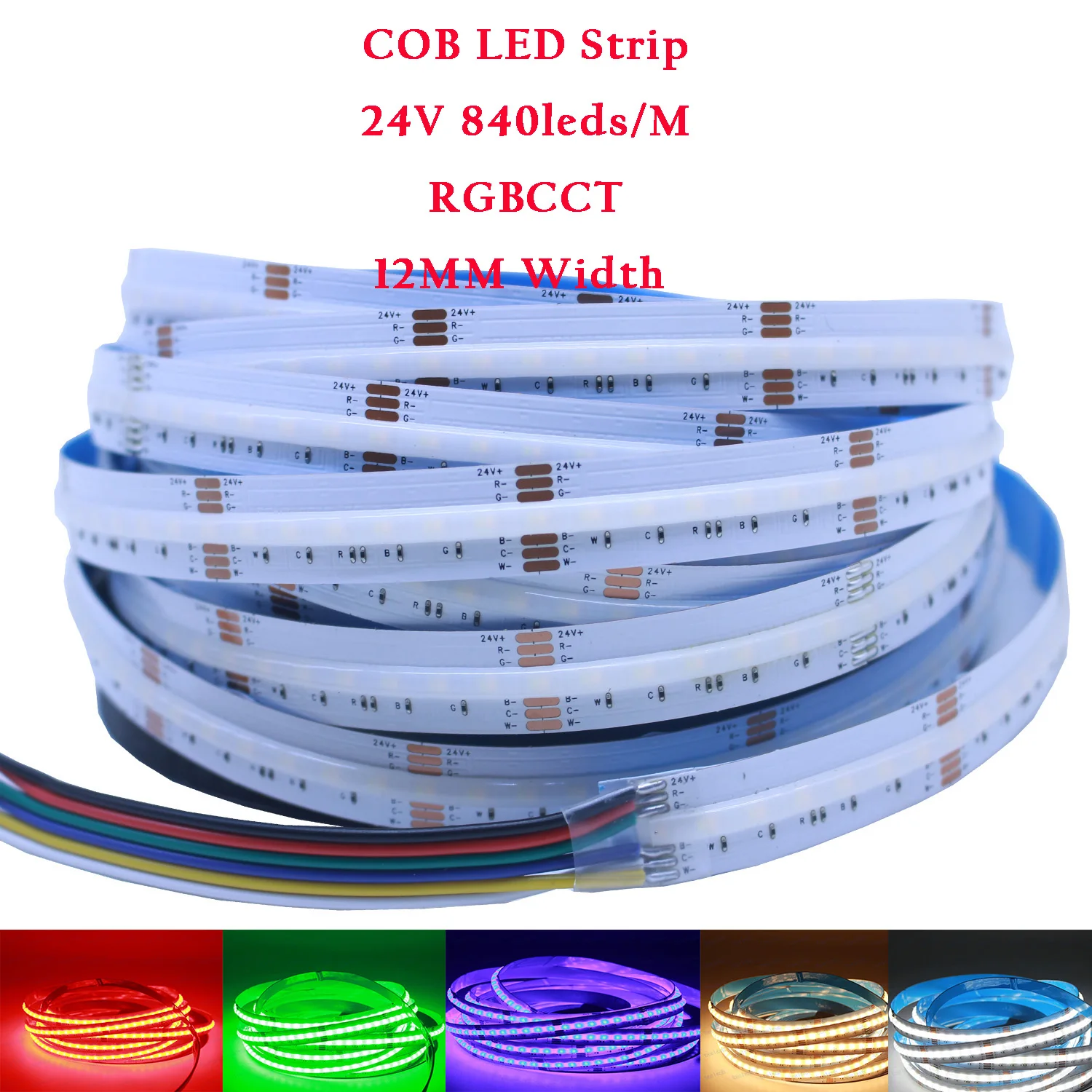 

Taslauk гибкая RGB CCT светодиодная лента 5 м