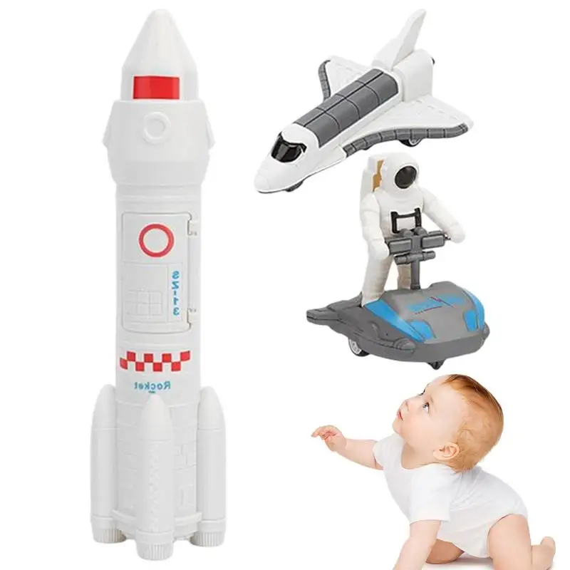 

Space Playset Space Toys For Kids Rocket Ship Toys Astronaut Venture Space Set Space Rover Shuttle Space Station Birthday Gift