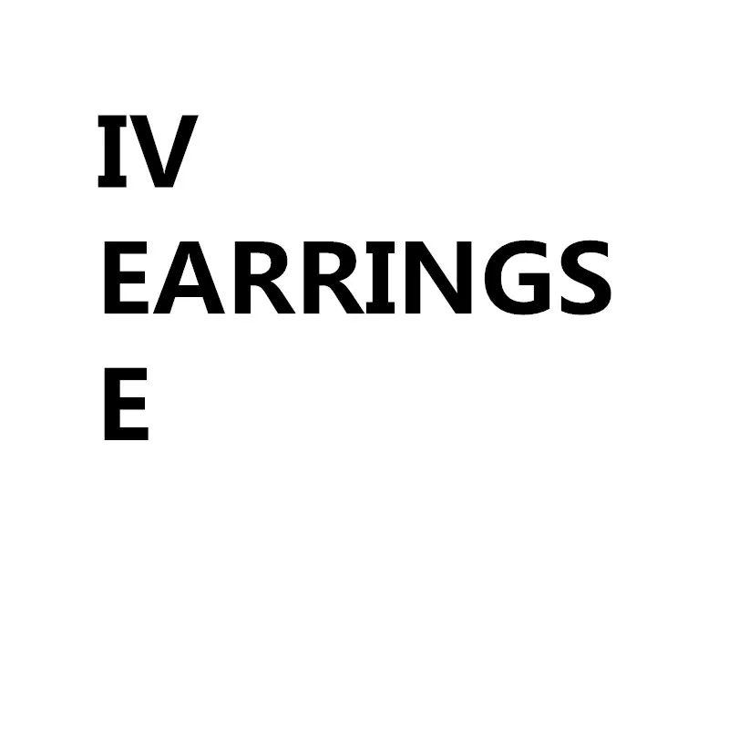 

Серьги IV E
