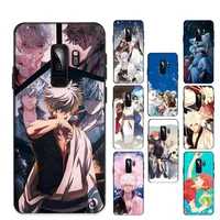 yndfcnb anime gintama phone case for samsung a51 a30s a52 a71 a12 for huawei honor 10i for oppo vivo y11 cover