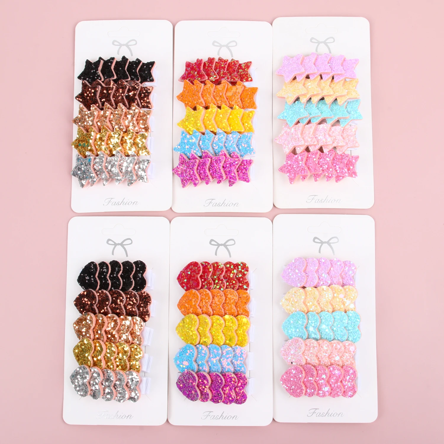 5 шт./комплект детские заколки-пряжки для волос