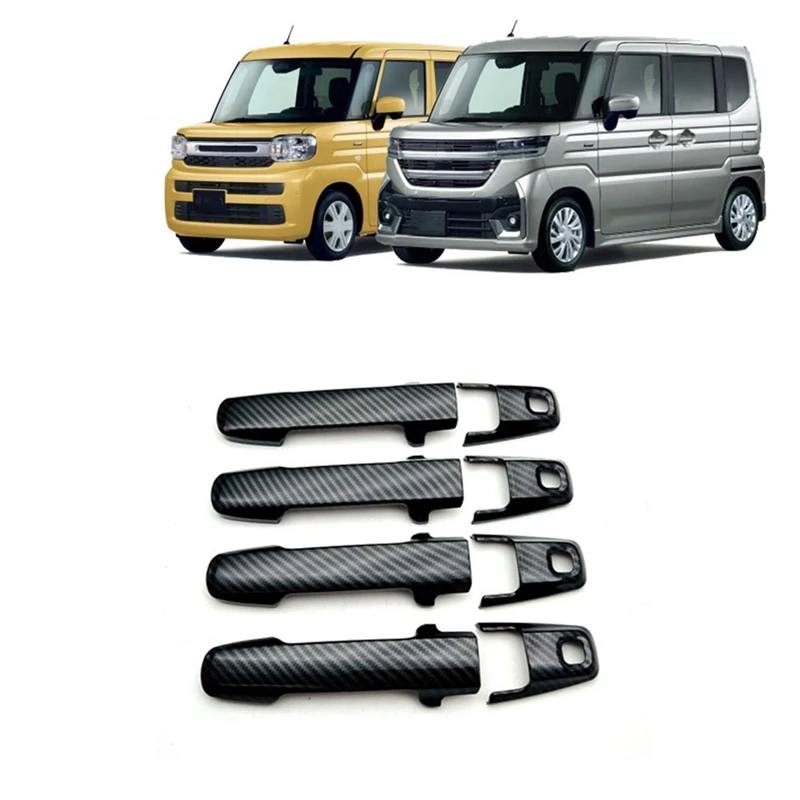 Крышка дверной ручки для Suzuki Spacia Custom MK53S 2023 2024 отделка внешние аксессуары
