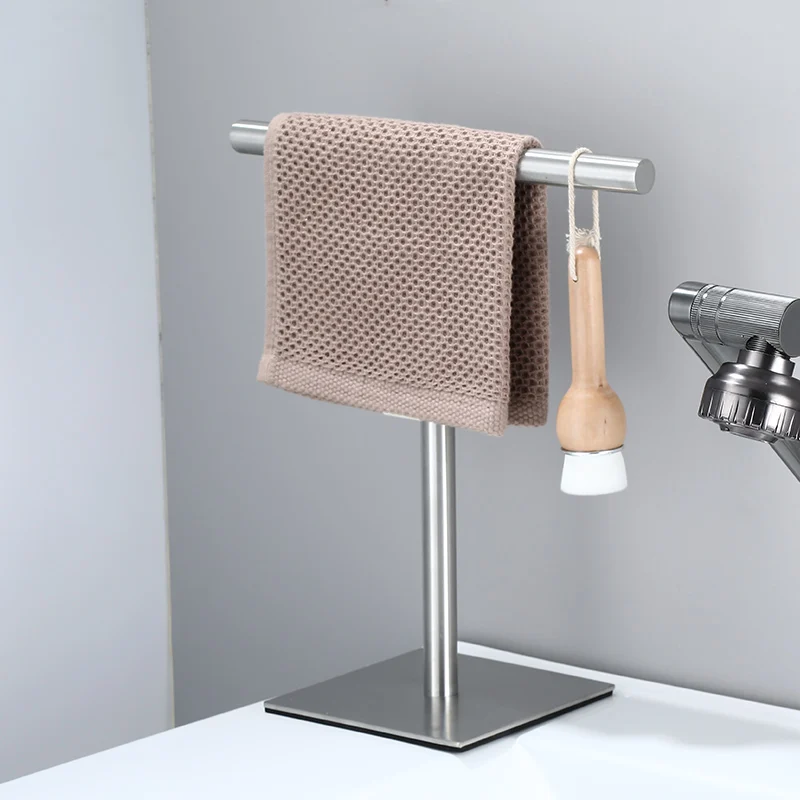 Ring Self Adhesive Bathroom Kitchen Towel Hand Towel Holder 