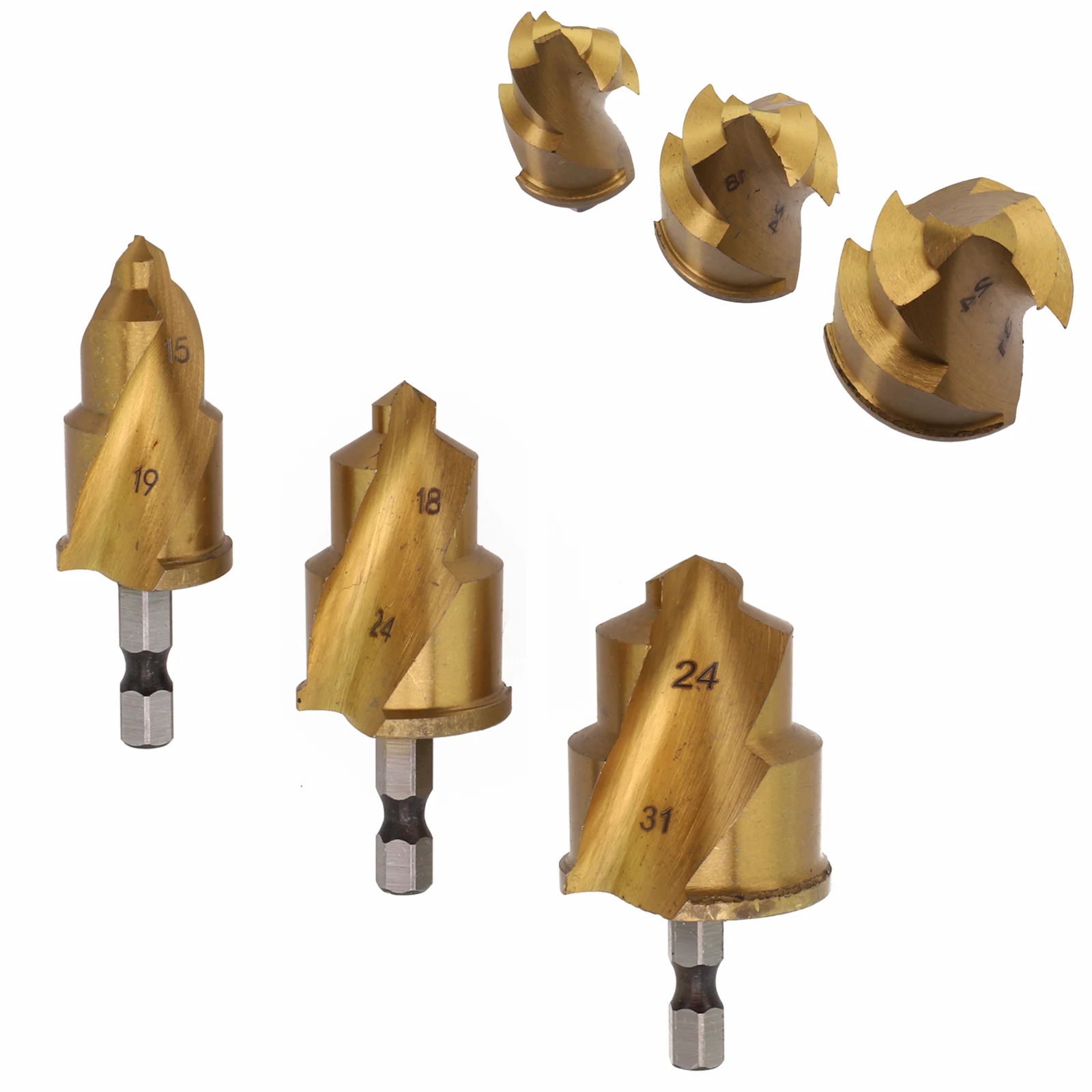 3 шт. перфоратор для расширения водопроводных труб шестигранное спиральное