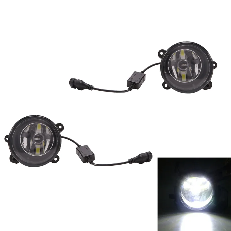 1 пара автомобильных противотуманных фар переднего бампера в сборе