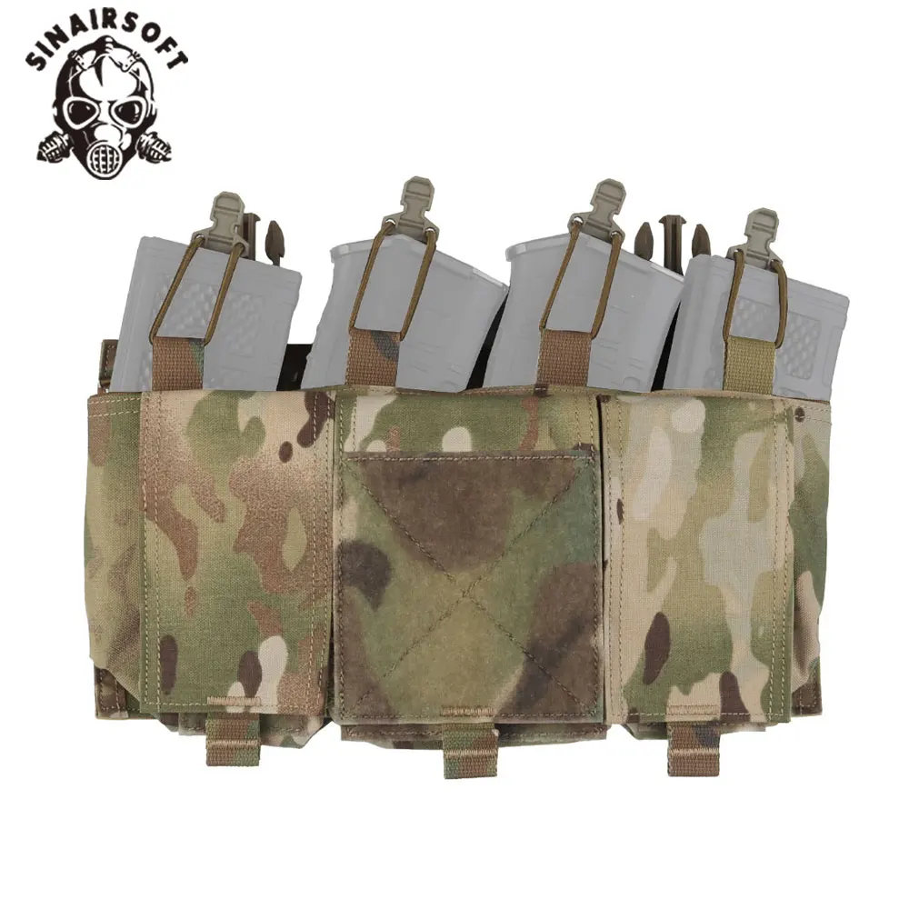 

Тактический четырехъядерный журнал 5,56 чехол GP AR 15 магнитная Передняя панель плакат Быстрый Дон/ДОФ противоударный шнур страйкбольный охотничий жилет аксессуары сумка