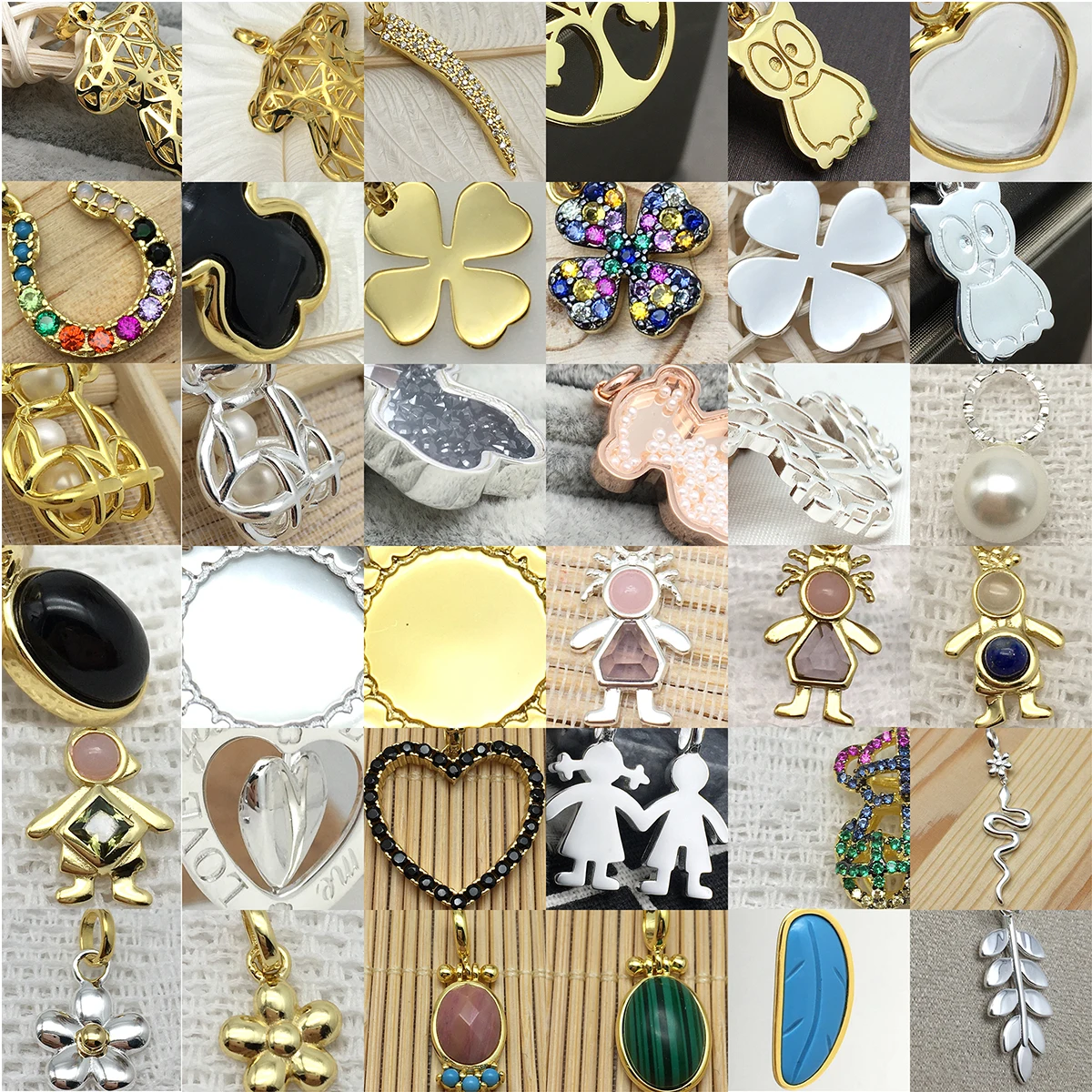 

Hollow magic square 925 sterling silver necklace female stereoscopic faceted pendant simple short paragraph collarbone chain