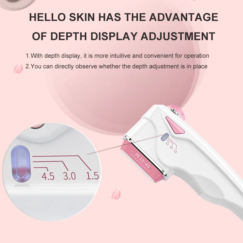 Фото Домашние косметические инструменты Hello Skin, уход за кожей, подтягивание кожи, подтягивание, удаление морщин, спа-машина для красоты лица №5