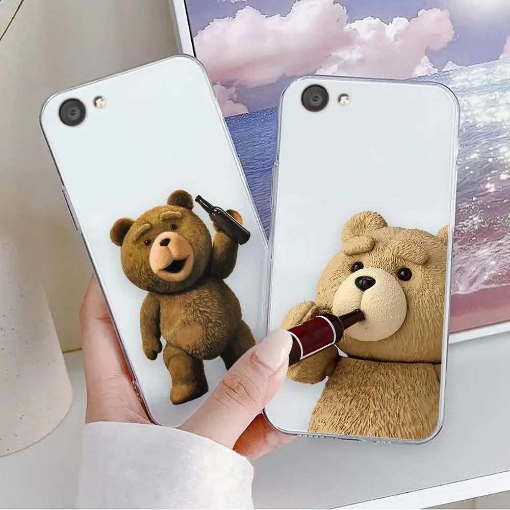 

Naughty T-Teddy Bear Couple Anime Case For Xiaomi 12 11 11T 10T LITE POCO M4 M3 X4 X3 F3 PRO NFC GT Redmi 10 10X 10A 9T 9C Cover
