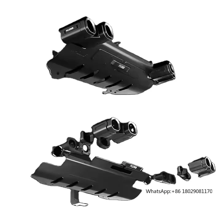 Комплект для обновления выхлопных газов из углеродного волокна