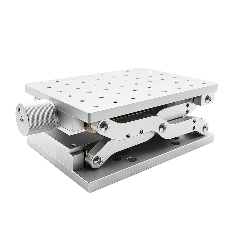 

Experimental Precision Displacement Table Z-Axis Lifting Platform Scissor One-Dimensional Workbench Optical Adjustment Frame