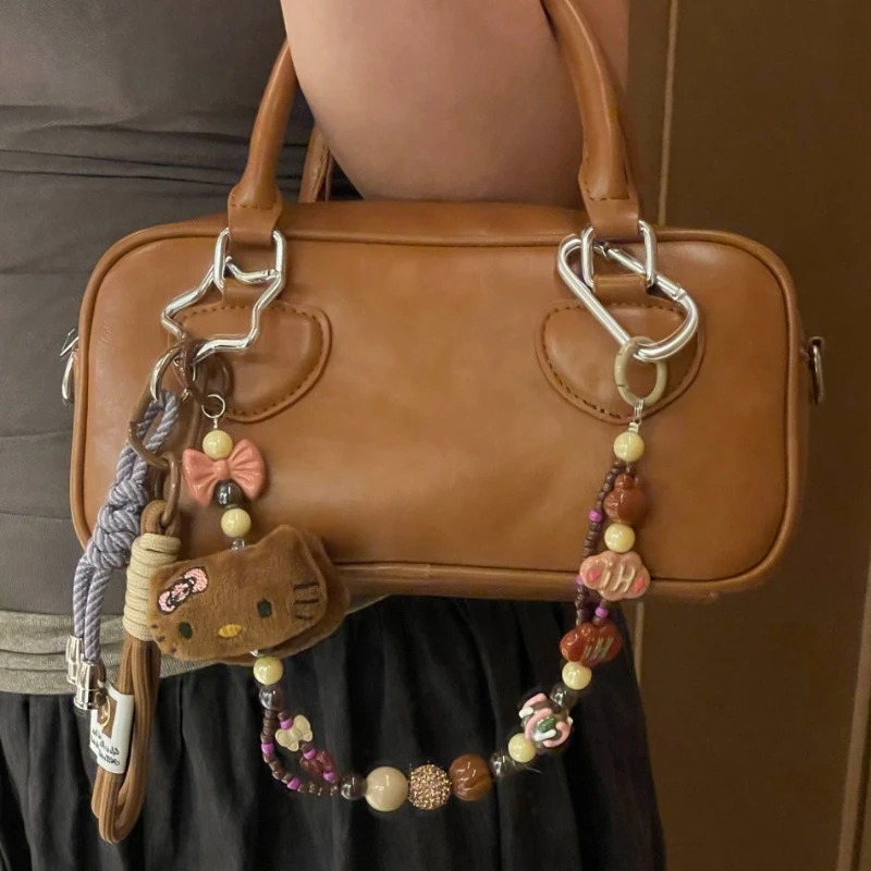 Hello Kitty Sweet Cool Цепочка для мобильного телефона Сумка в стиле ретро меньшинств