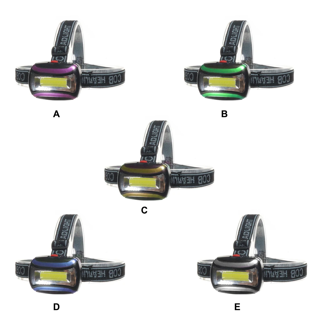 

LED Headlamp Head Light Battery Powered Lamp Fishing Flashlight Outdoor