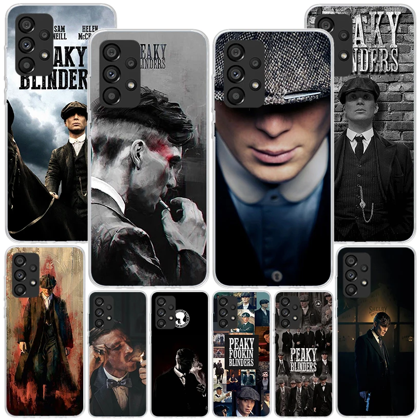 Чехол Peaky Blinders Thomas Shelby для телефона Samsung Galaxy A15 A14 A13 A12 A55 A54 A53 A52 A35 A34 A33 A32 A25 A24 A23 A22 A05S