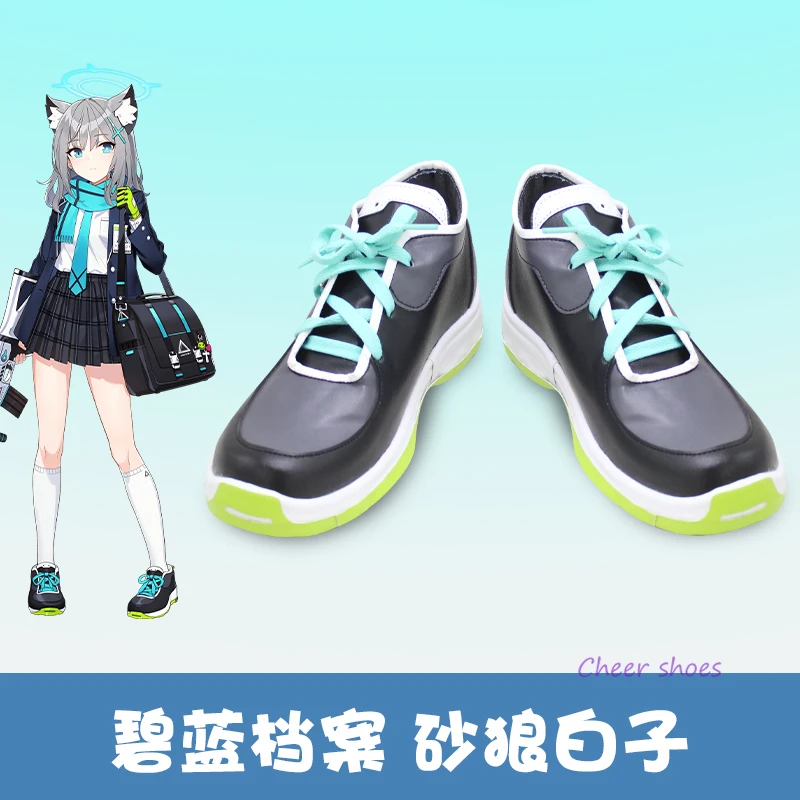 

Anime Blue Archive Sunaokami Shiroko Cosplay Shoes Comic Halloween Sunaokami Shiroko Cosplay Costume Prop Women Sneaker Cos