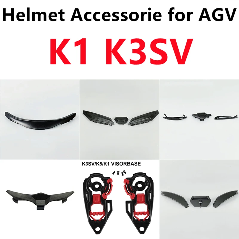 Casco Moto Accessories Helmet Nose Protector Vent for K1 K3SV Capacete Ventilation Motorcycle Helmet Accessories