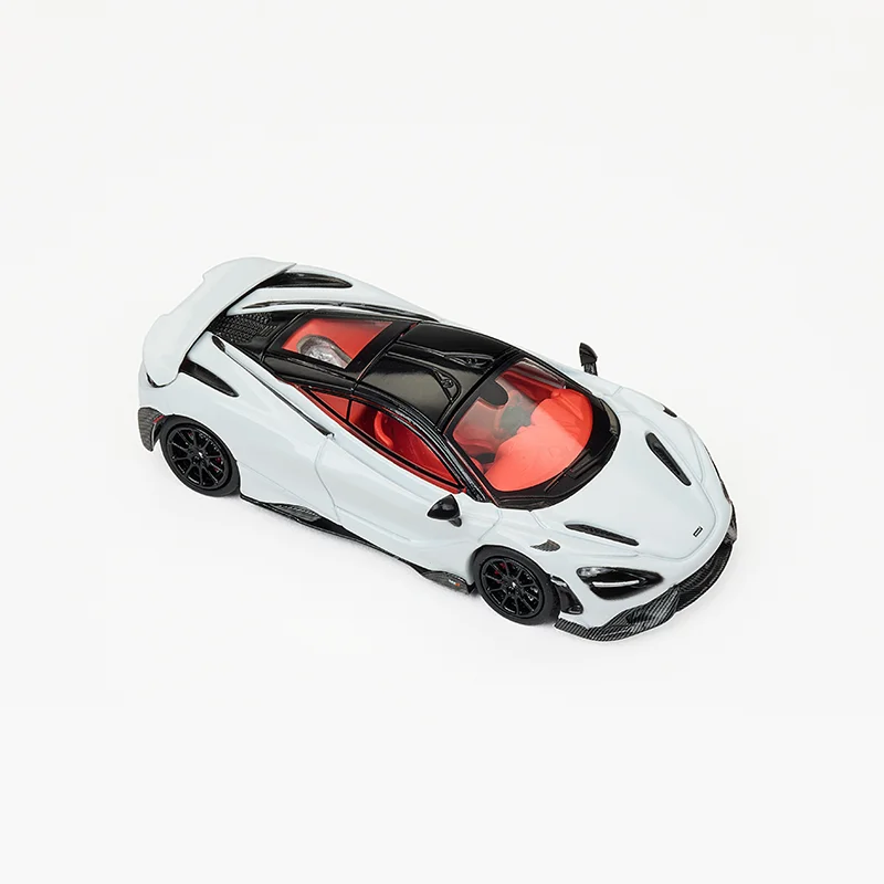 Литая под давлением масштаб 1/64 MASSDI McLare 765LT модель из сплава железная основа