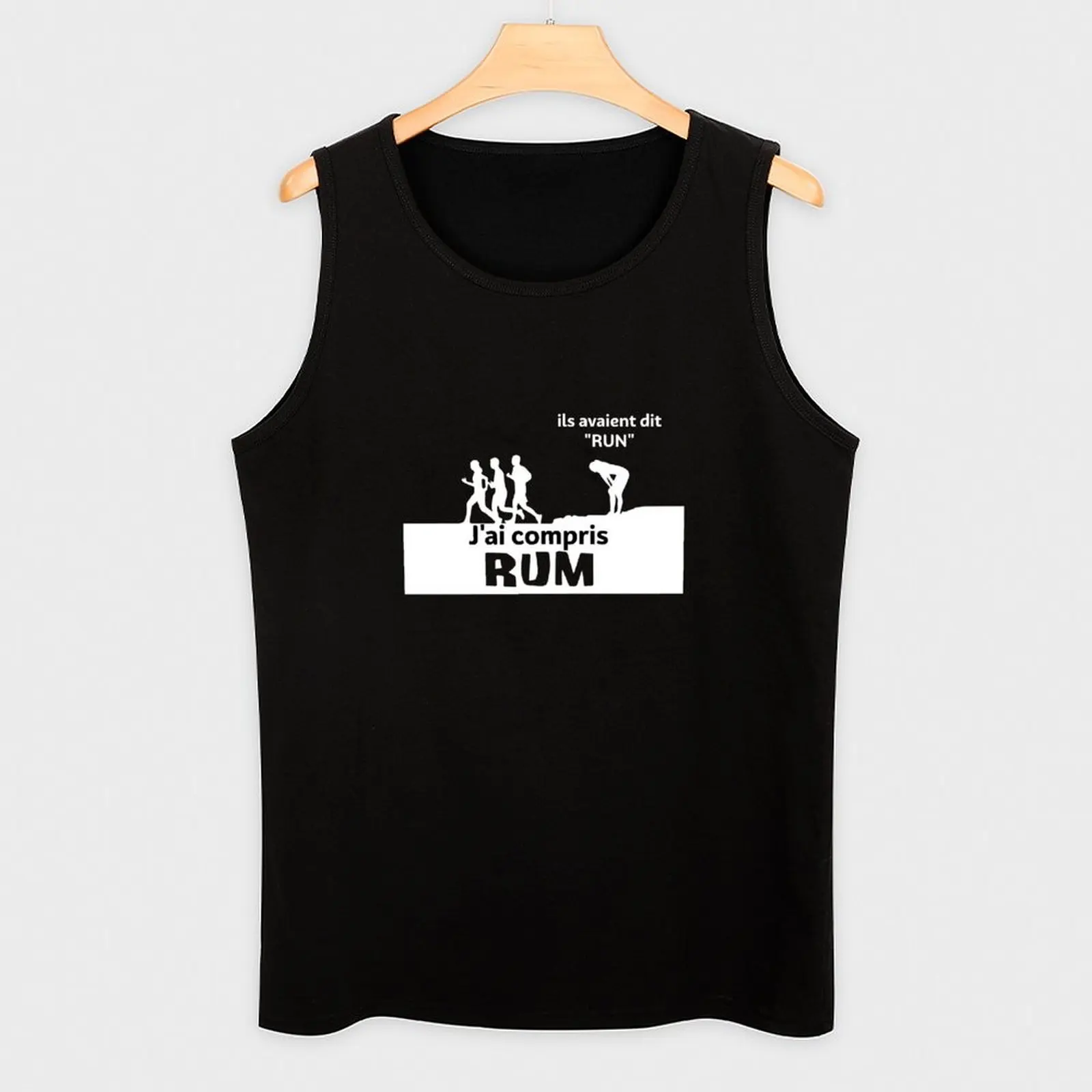 Фото Я думал, что они называли это Tank Top Urban Tank Top Streetwear Casual Sleeveless Shirt. №3