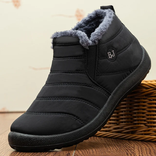 Men Boots Waterproof Winter Boots 