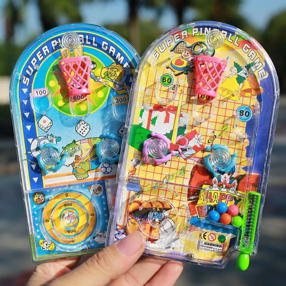 

Handheld Mini Pinball Desktop Games Machine Magic Maze Labyrinth Beads Ejection Interactive Portable Mini Birthday Gifts