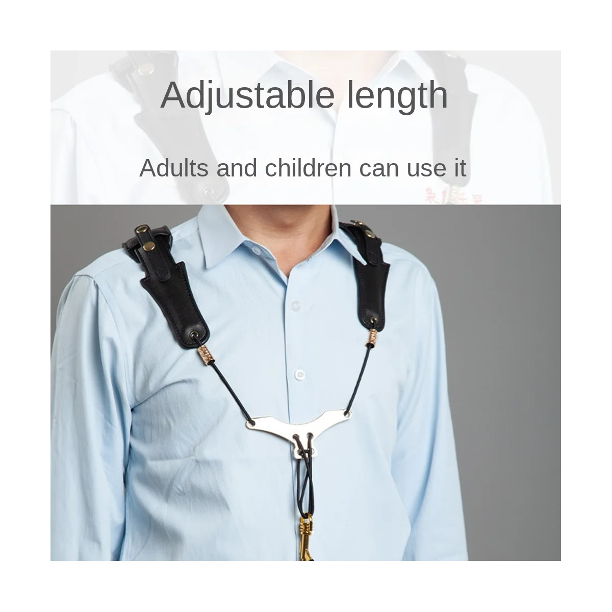 

Регулируемый наплечный ремень для саксофона Sax с двойным наплечным ремнем, музыкальные инструменты Sax