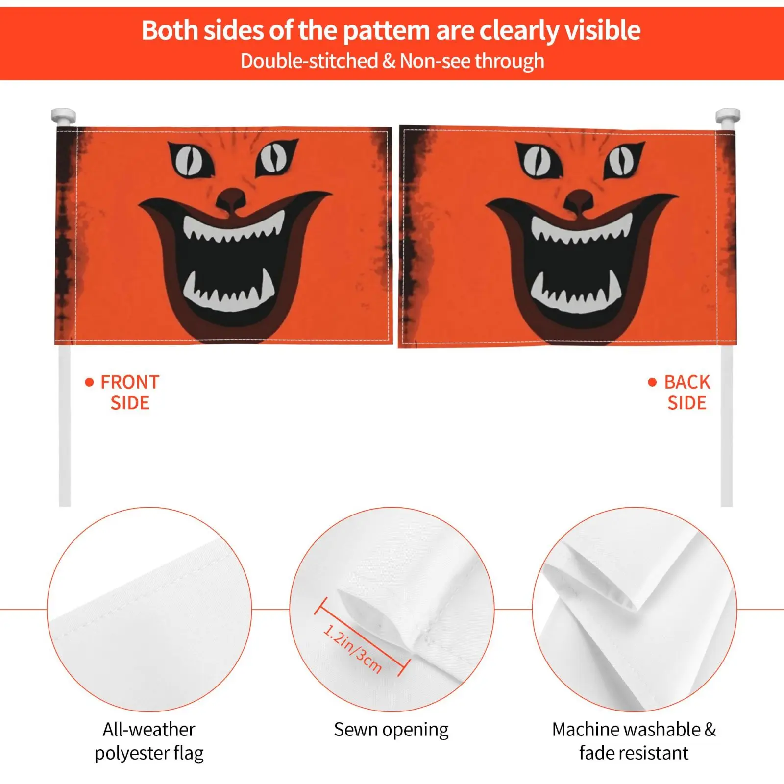 Флаг из фильма Hausu флаг автомобиля забавный дом Ретро винтажный фильм японского