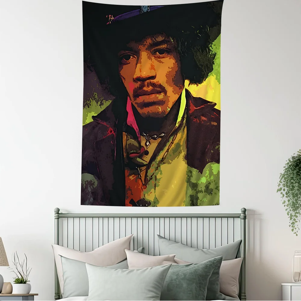 Jimi Hendrix Hanging Bohemian Tapestry Wall Tapestries Mandala Cheap Hippie
