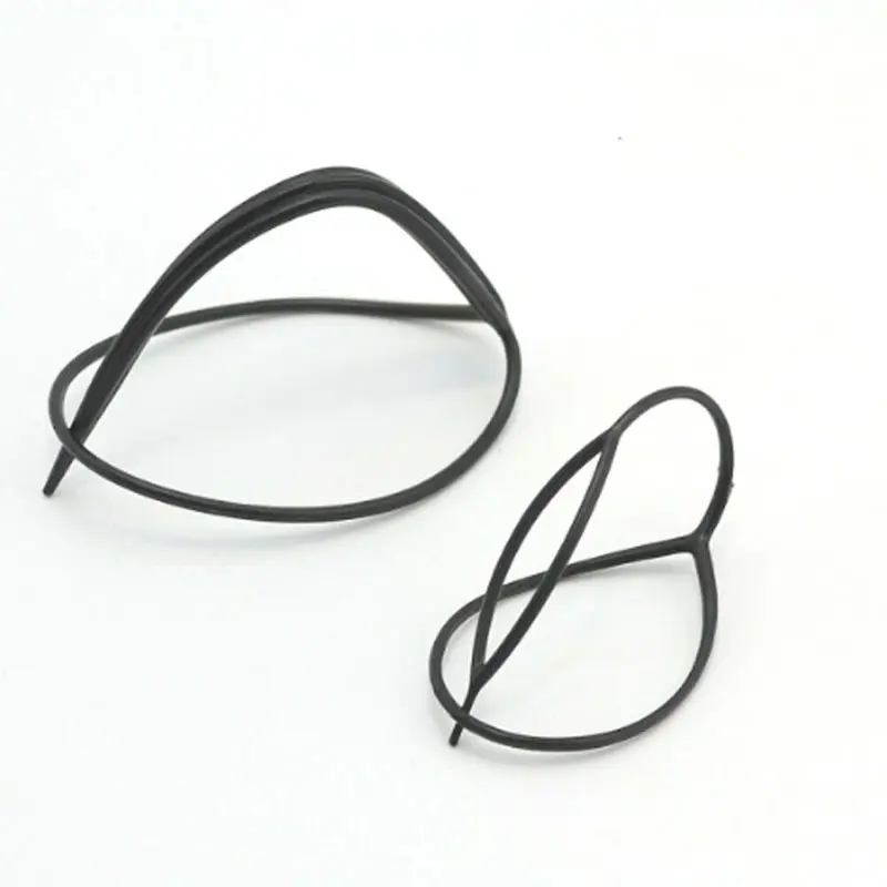 4 шт. чёрные накладные волосы для прически конский хвост |