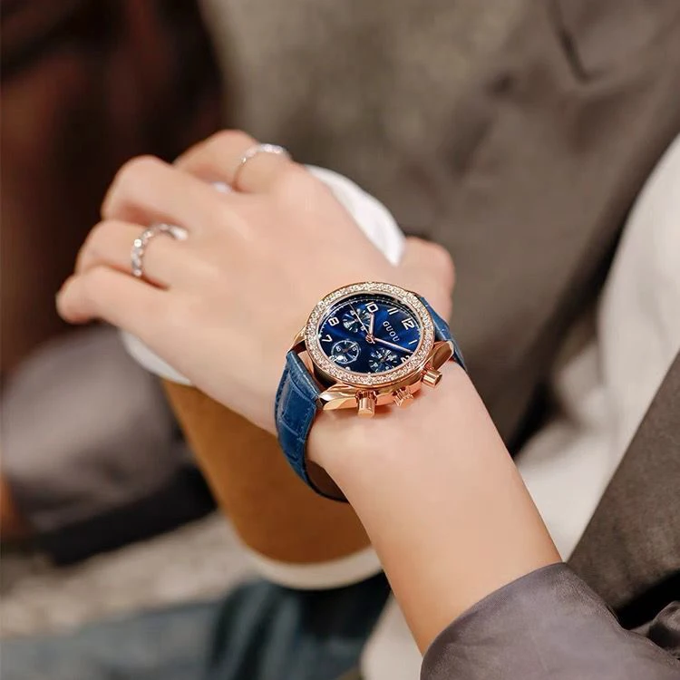

Luxury Brand Rose Gold Quartz Watch Digital Watch for Women Wholesale Items for Business Reloj Mujer Marcas Famosas De Lujo