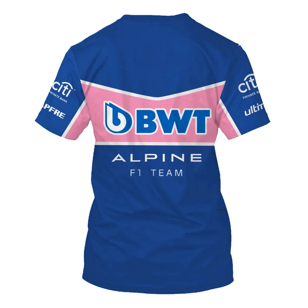 BWT Alpine F1 Team Фернандо Алонсо 2022 футболка для водителя Формула 1 костюм команды