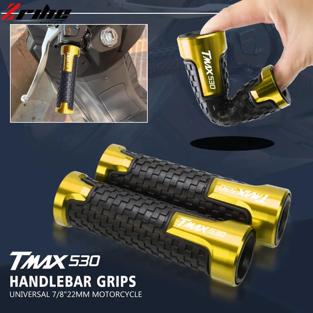 

Motorcycle Anti-Slip Handle Bar Handlebar Grips For YAMAHA TMAX530 TMAX 530 SX DX 2012-2022 TMAX500 2001-2011 TMAX560 T-MAX 560