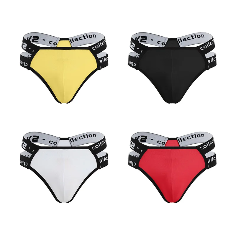 Мужские сексуальные трусы-джоки с Т-образной задней частью мужские трусы слипы