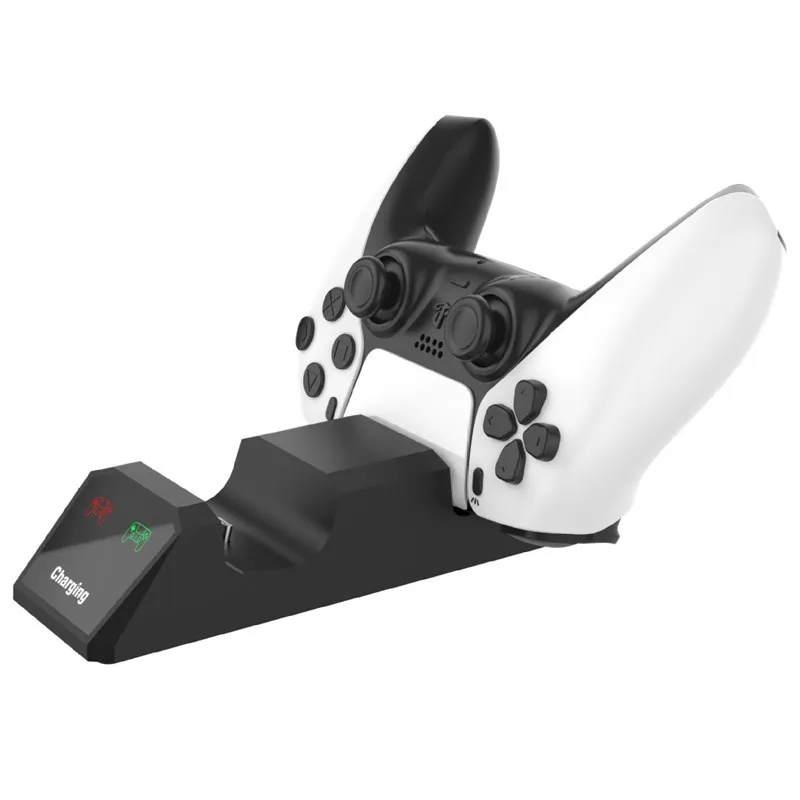 

Dual Fast Charger For PS5 Gamepad Controller Charging Station Stand For PS5 Joystick