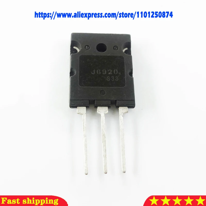 

10pcs J6920 TO-3PL 2SJ6920 TO-3P 2SJ6920A TO3P J6920A 20A 1700V TO-3P new original