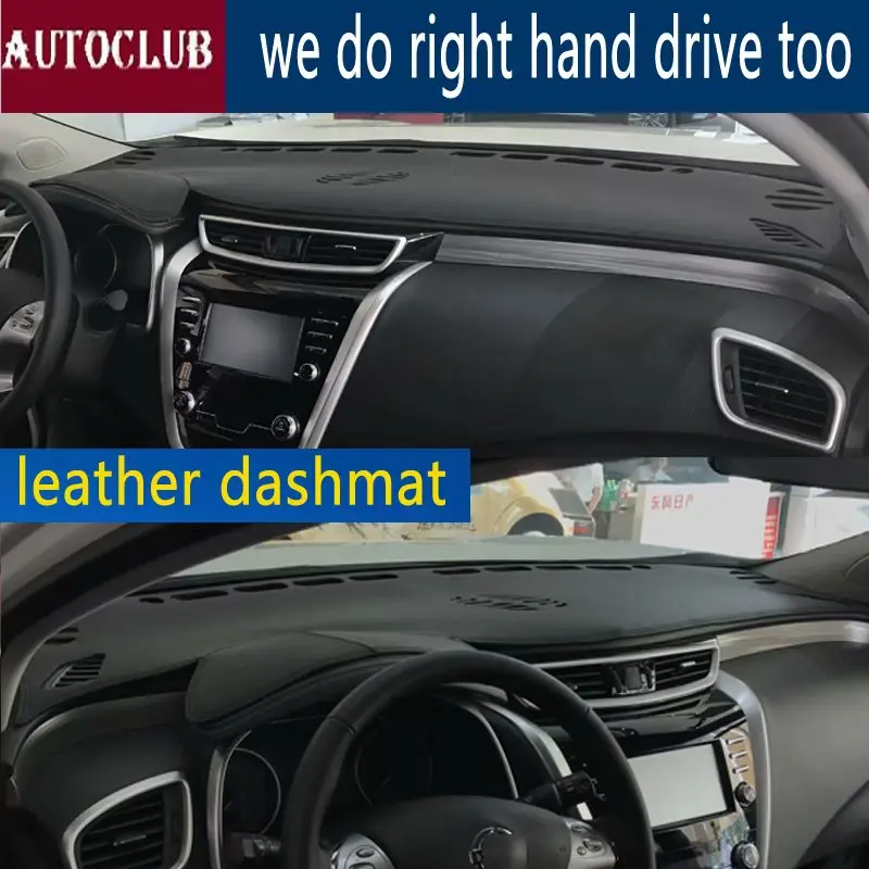 

For Nissan Murano 2015 2016 2017 2018 2019 Leather Dashmat Dashboard Cover Dash Carpet Custom Car Styling Sunshade Lhd+rhd