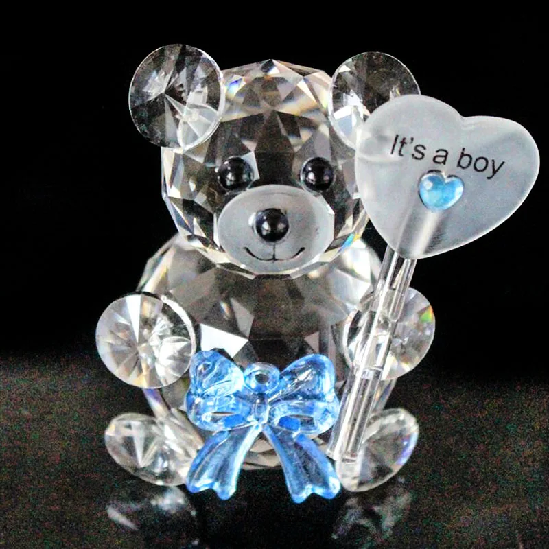 

Огромная фигурка хрустального медведя, стеклянные украшения в виде животных, кварцевые пресс-папье, украшения для дома и свадьбы, подарки, сувениры