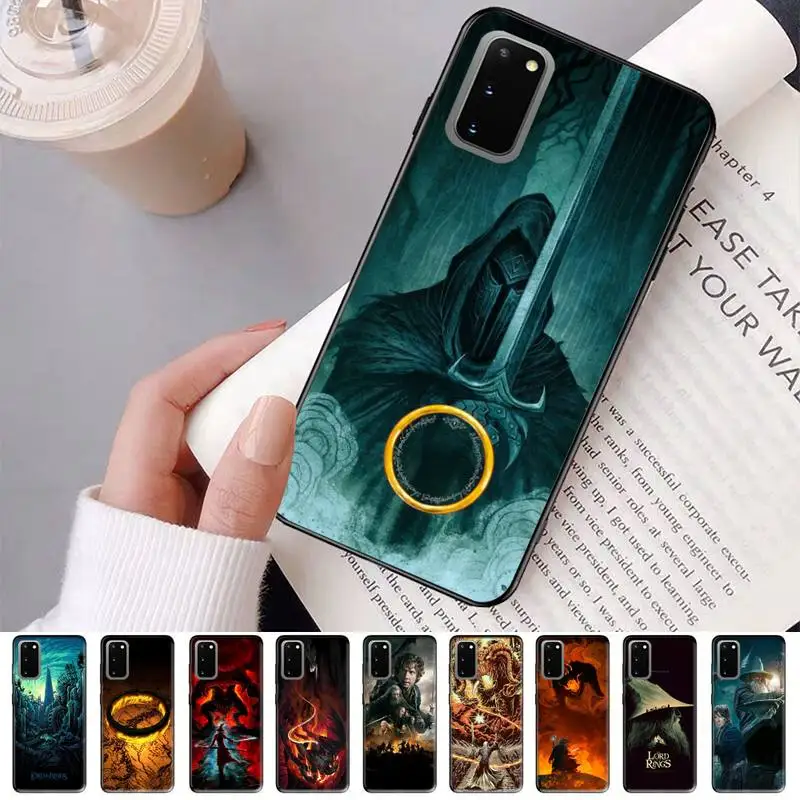 

POP MART Movie R-Rings Of -The -L-Lords Phone Case For Samsung S 9 10 20 21 22 23 30 23plus lite Ultra FE S10lite Fundas