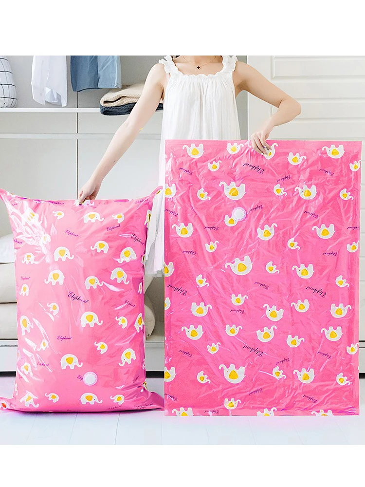 Вакуумная Компрессионная Сумка Для Хранения 70x100 См. Очень Большая Хлопковая