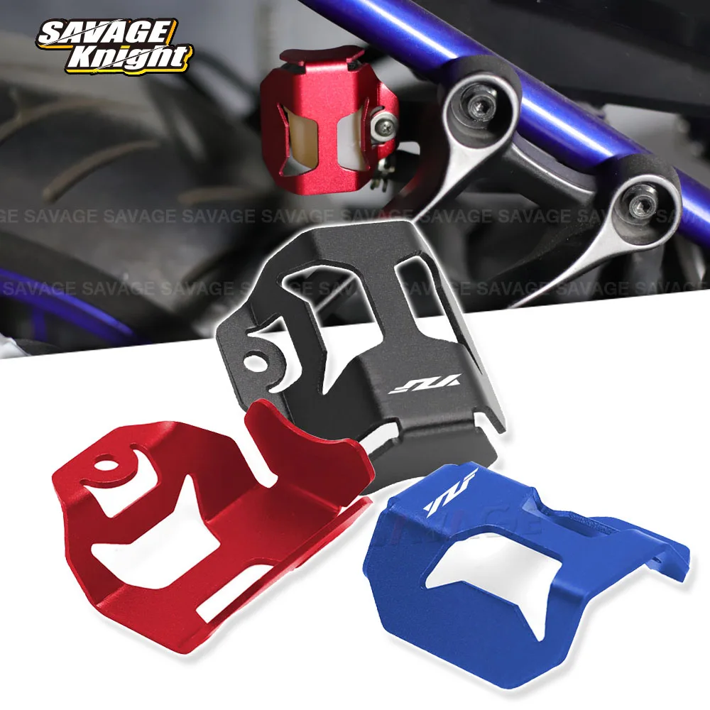 

Rear Brake Oil Cup Protect Cover Motorcycle Accessories For YAMAHA YZF R1 R6 R3 R7 R25 R15 V2 V3 Reservoir Guard CNC Protective
