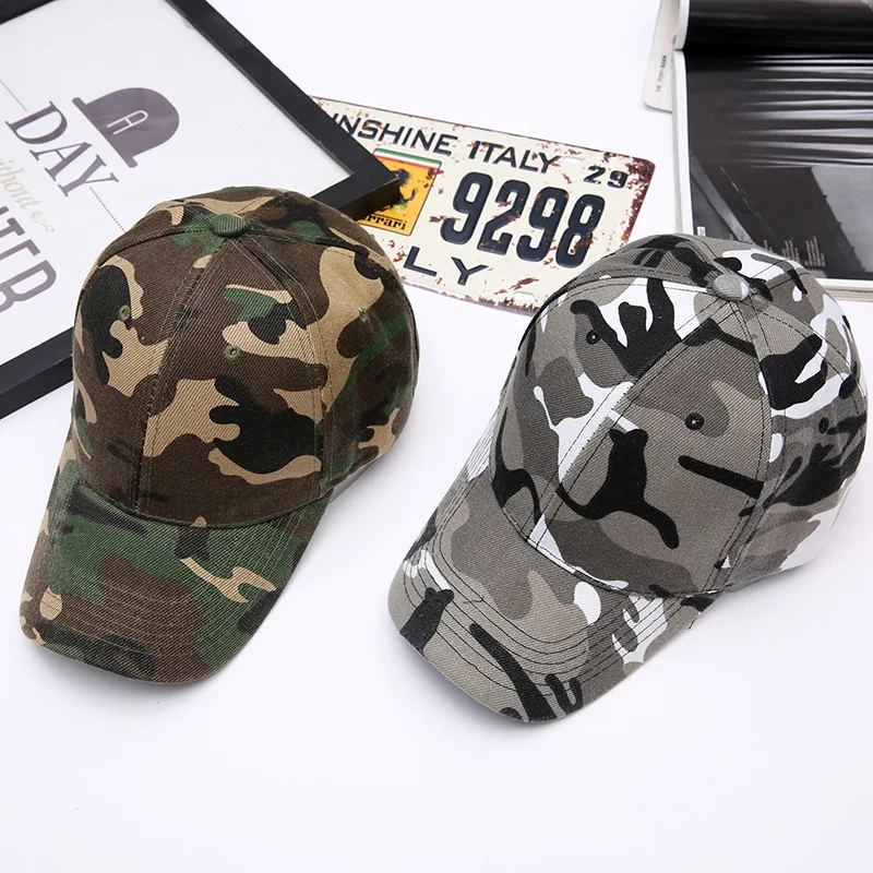 

Outdoor Sport Caps Camouflage Hat Baseball Caps Simplicity Tactical Military Army Camo Hunting Cap Hip Hop Hats Womon Adult Cap